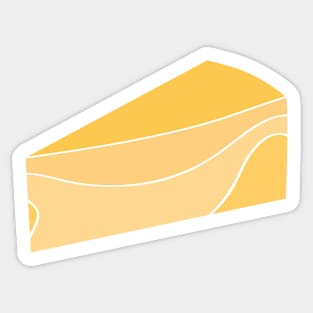 Cheese - Stylized Food Sticker